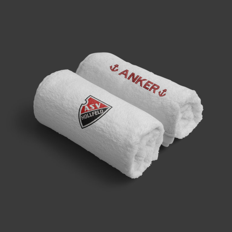 Handtücher besticken